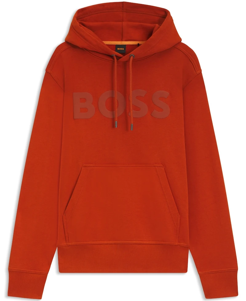 Boss by Hugo Men's Relaxed-Fit Cotton Terry Hoodie