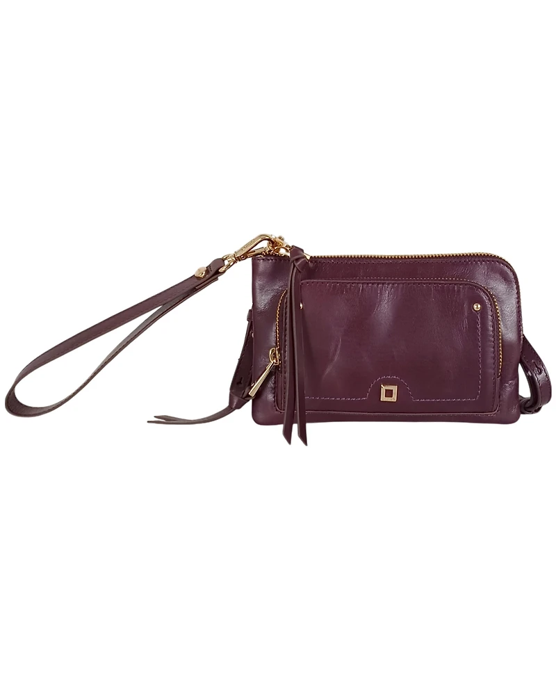 Lodis Glace Zip Around Wristlet