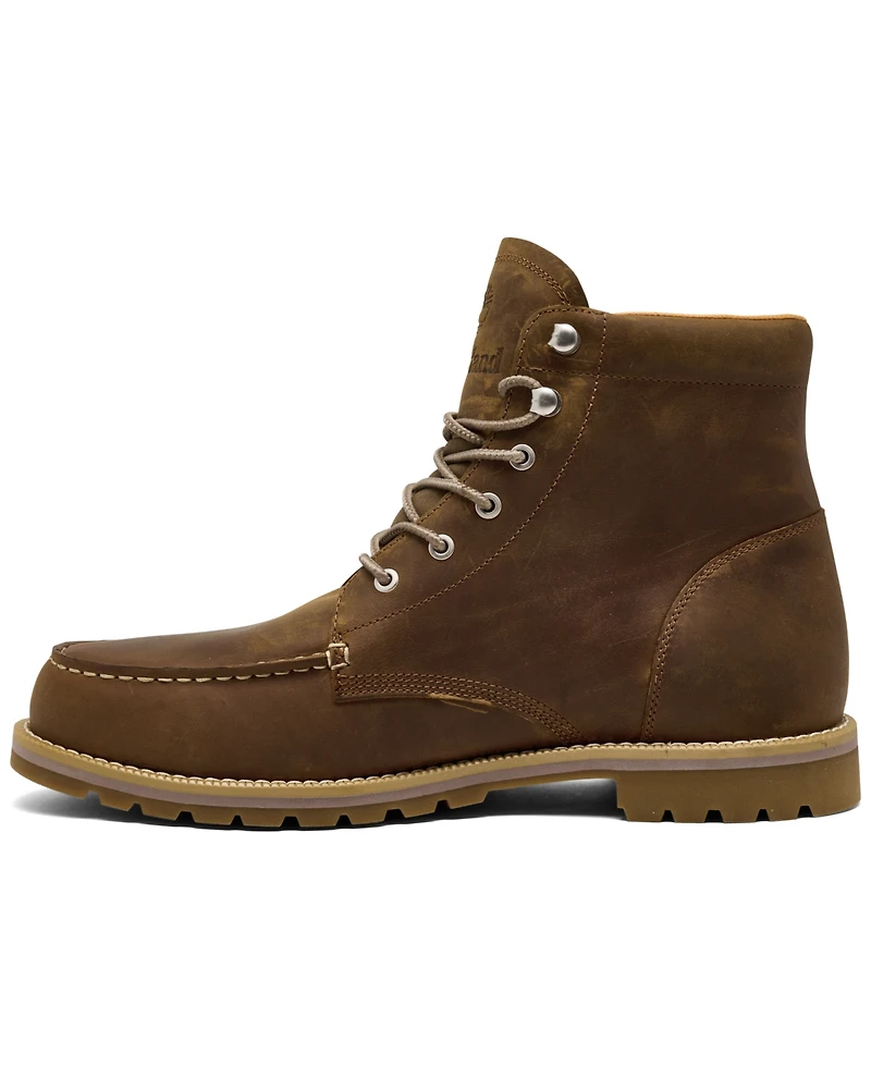 Timberland Men's Redwood Falls Waterproof Moc Toe Boots from Finish Line