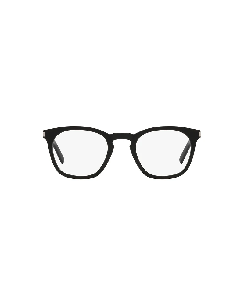 Saint Laurent Unisex Round Slim Eyeglasses, YS0003