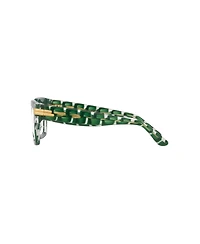 Bottega Veneta Unisex Rectangle Eyeglasses, 6J000452