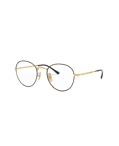 Ray-Ban Unisex Round Metal Optics Eyeglasses