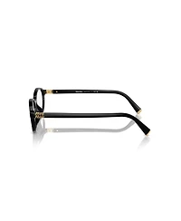 Miu Women's Oval Eyeglasses, Mu 09XV