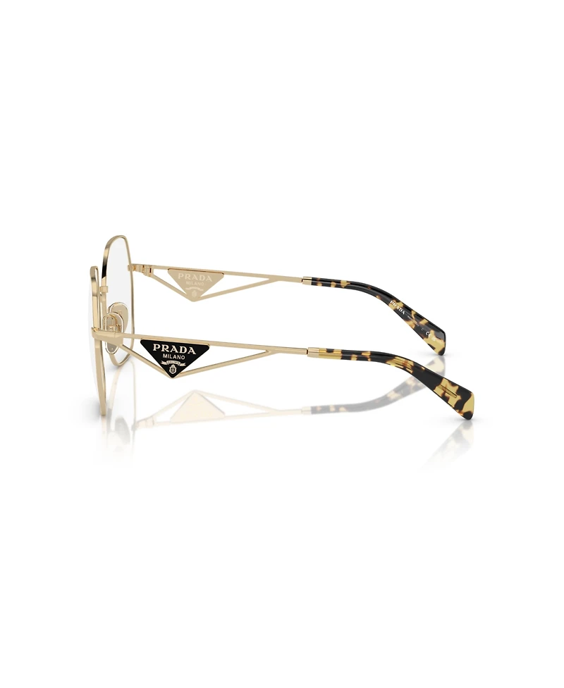 Prada Women's Irregular Eyeglasses, Pr 59ZV