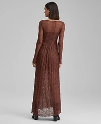 And Now This Women's Lace Scoop-Neck Maxi Dress, Macy's Exclusive