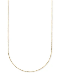 Diamond-Cut Mirror Cable Chain Necklace in 14k Yellow Gold, 18"