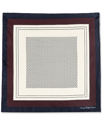 Lauren Ralph Lauren Fall Dot Silk Square Scarf