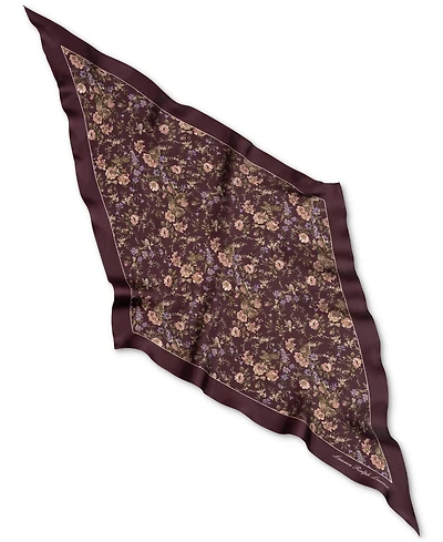 Lauren Ralph Lauren Floral Large Diamond Silk Scarf