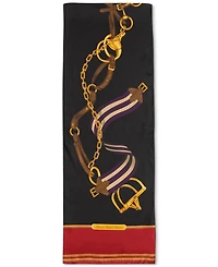 Lauren Ralph Lauren Ribbon & Belt Oblong Silk Scarf