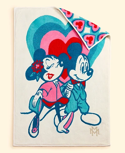 Disney | Macy's Mickey Mouse & Minnie Mouse Reversible Knit Blanket, Macy's Exclusive