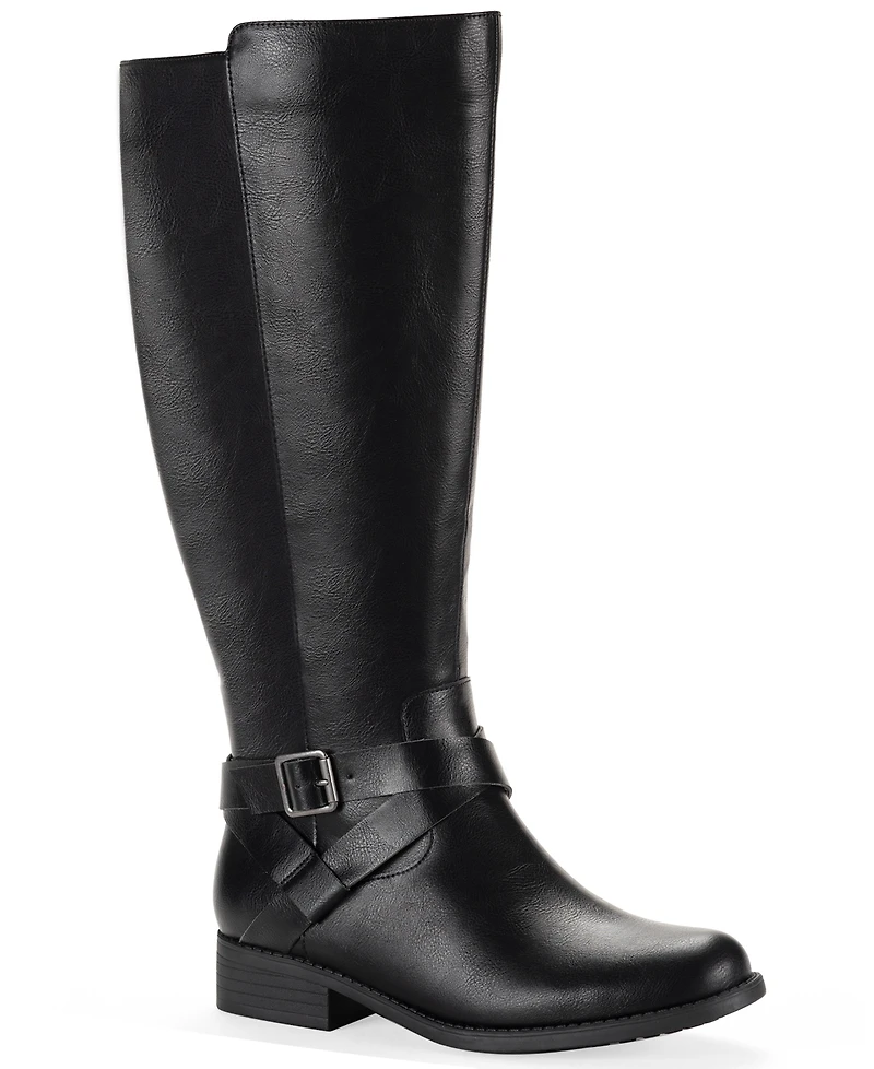 Style & Co Women's Margoo Riding Boots, Wide Calf, Macy's Exclusive