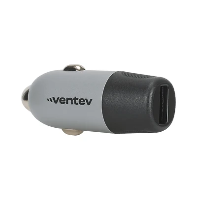 Ventev 12W Usb A Universal Car Charger-Gray