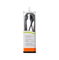 Ventev Alloy Usb C to Usb C High Speed Ultradurable Foot Cable-Silver