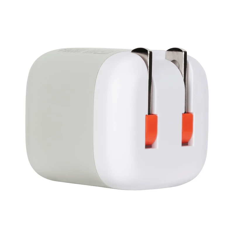 Ventev 20W Ultrafast Usb C Universal Mini Wall Charger and Usb C to Apple Lightning High Speed Cable-White