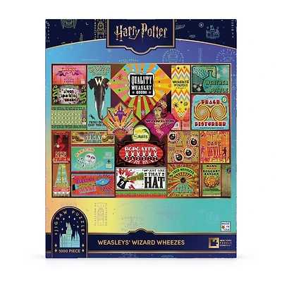New York Puzzle Company Weasleys' Wizard Wheezes 1000 Piece Puzzle