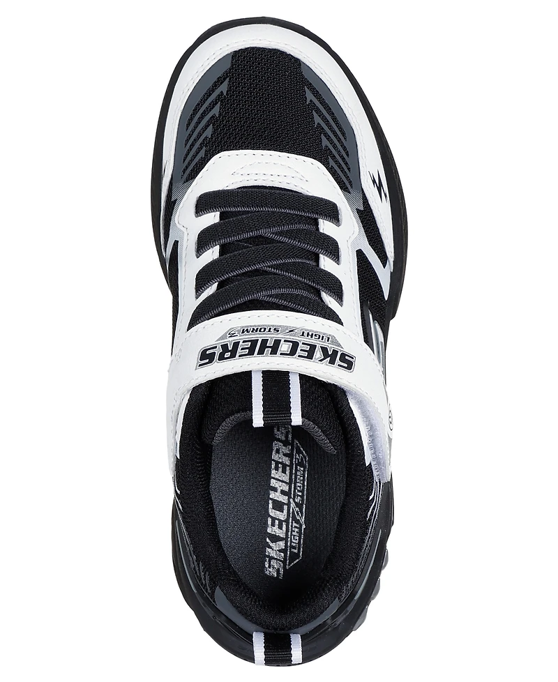 Skechers Little Boys S Lights: Light Storm 3.0 Light-Up Stay-Put Closure Athletic Sneakers from Finish Line