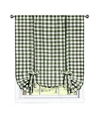 GoodGram Buffalo Check Gingham Custom Window Curtain Treatments