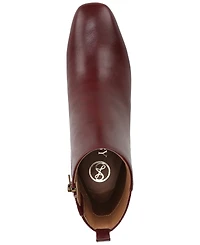 Sam and Libby Women's Yuliana Block Heel Dress Booties