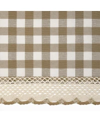 GoodGram Buffalo Check Gingham Custom Window Curtain Treatments