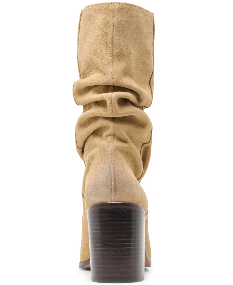 Dolce Vita Women's Talina Schrunchy Block Heel Boots