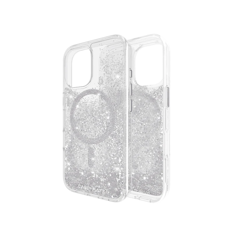 Case-Mate Waterfall Case for Apple iPhone 16-Silver