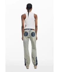 Desigual Women's Combined denim pants