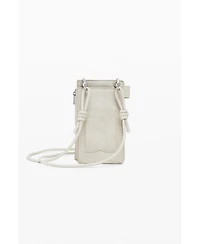 Desigual Women's Mobile holder leather-effect logo