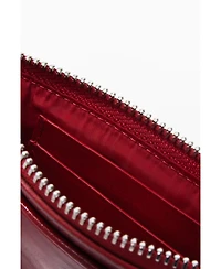 Desigual Women's Small shiny leather-effect cardholder