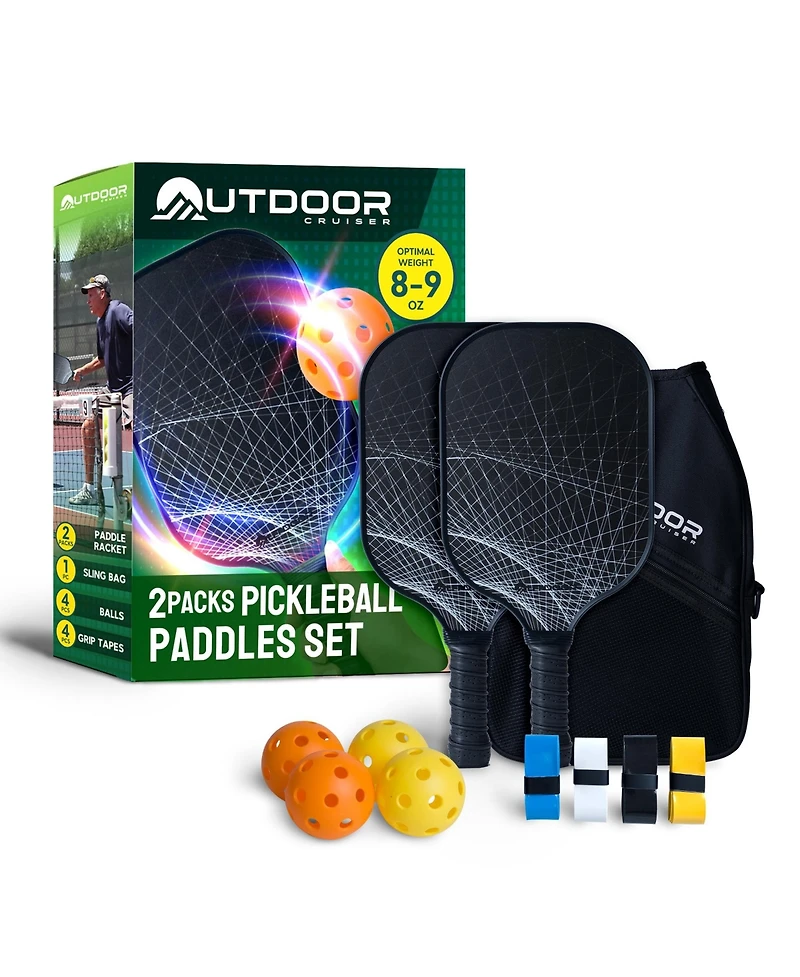 Outdoor Cruiser Pickleball Racket Set