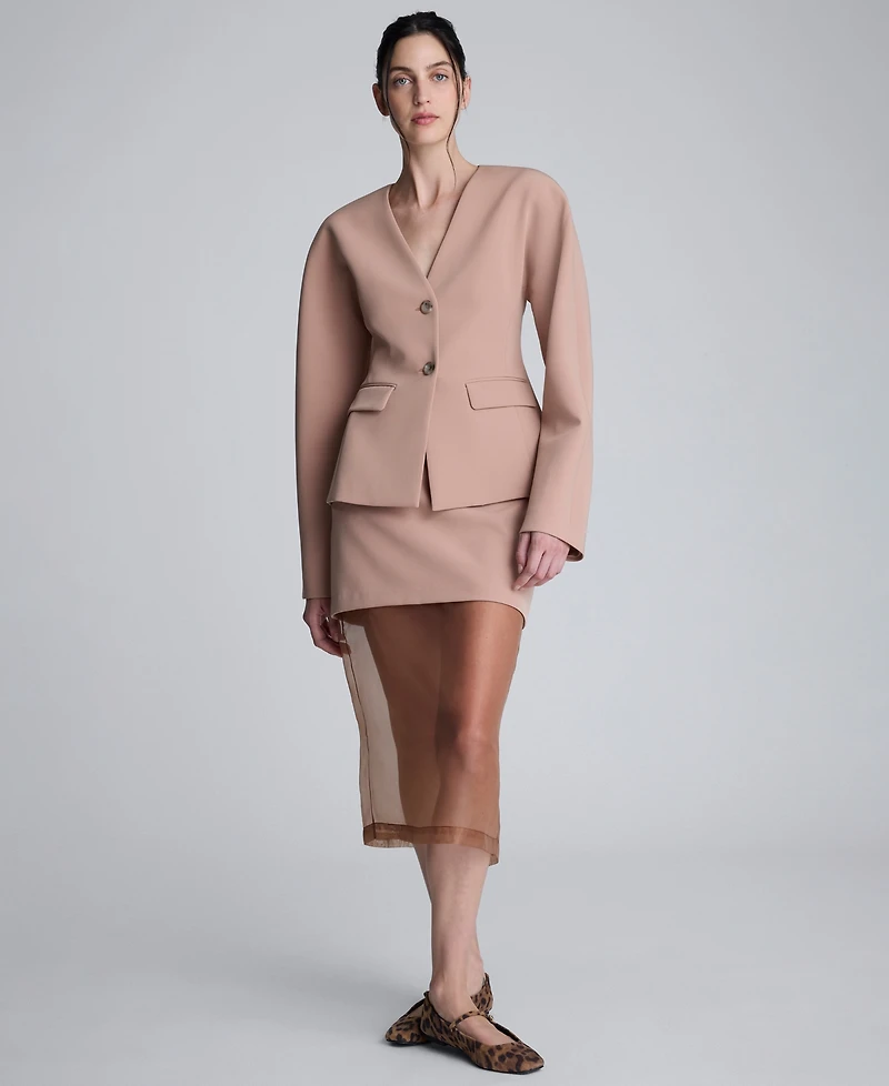 Kenneth Cole Women's Long Sleeve Blazer