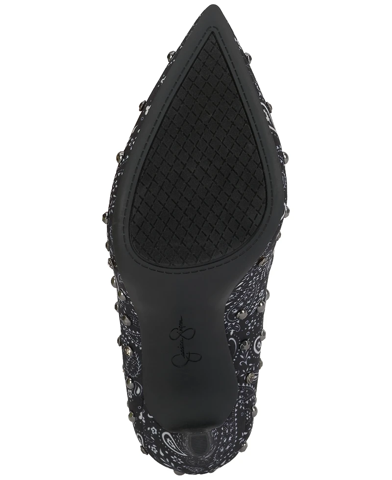 Jessica Simpson Women's Cassani Studded Pointed-Toe Pumps