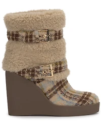 Jessica Simpson Women's Meztyn Cozy Wedge Booties