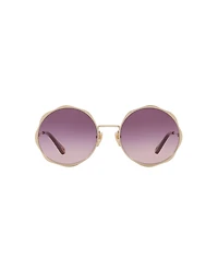 Chloe Women's Round Sunglasses, CH0184S 6N000476