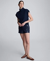 Kenneth Cole Women's Turtle Neck Top