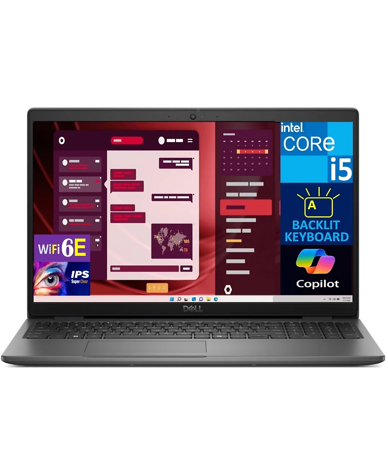 Dell Latitude 3550 Business Laptop 15.6" Ips Fhd Display (Intel i5-1335U, 16GB DDR5, 2TB PCIe Ssd, Intel Iris Xe, Webcam, Bluetooth 5.3, Win 11 P