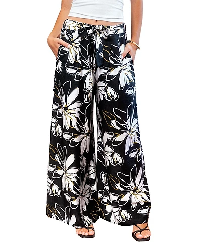 Cupshe Women's Blossom Way Floral Pants