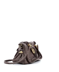 Pre-Owned Chloe Medium Paraty Top Handle Bag Leather