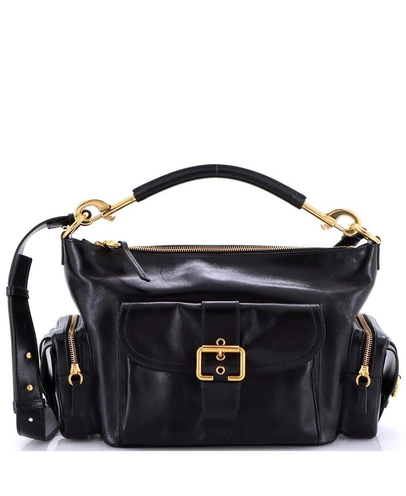 Pre-Owned Chloe Medium Camera Shoulder Bag Leather