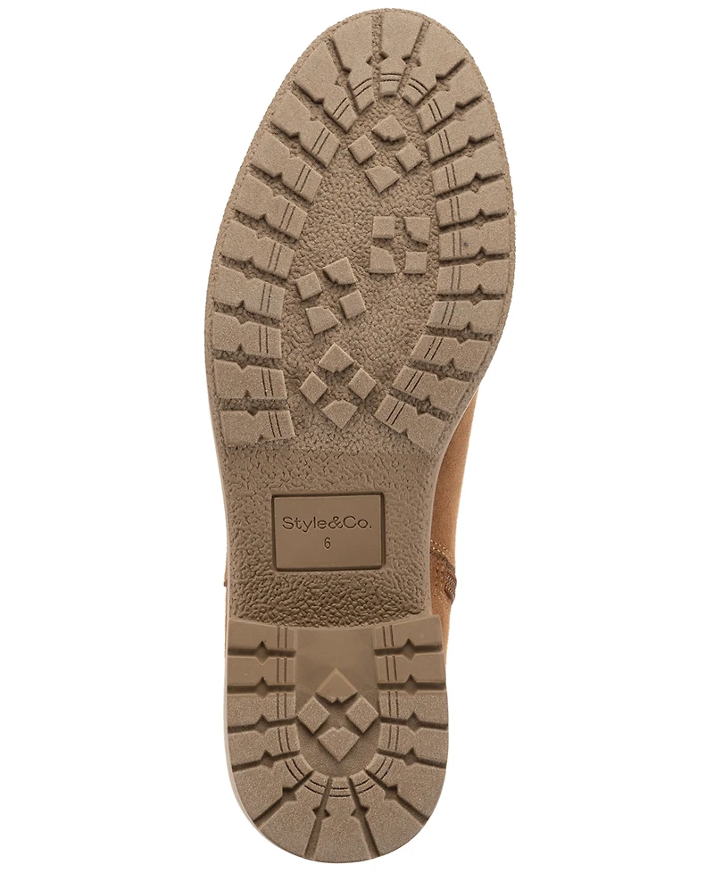 Style & Co Women's Graciee Lug Booties, Macy's Exclusive