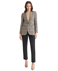 Jones New York Women's One Button Notch Collar Jacket