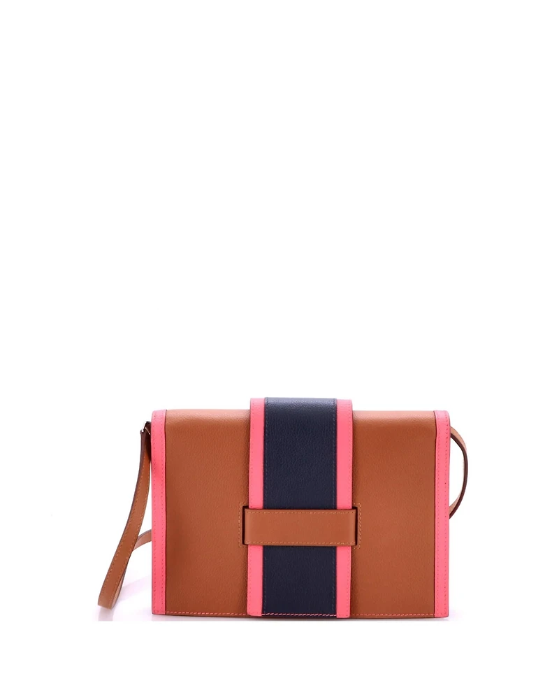 Pre-Owned Hermes H Passant Clutch Shoulder Bag Evercolor