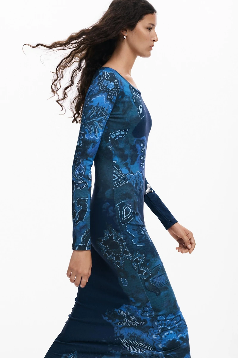 Desigual Women's Fitted mandala dress