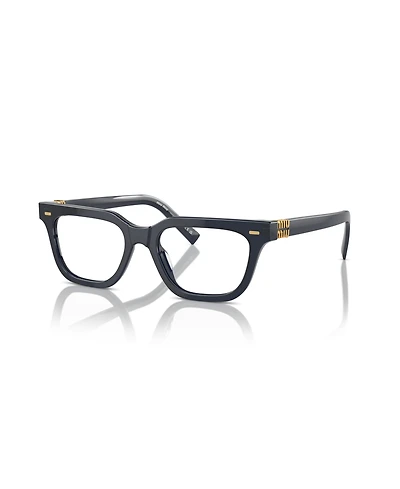Miu Miu Women's Rectangle Eyeglasses, Mu 07XV