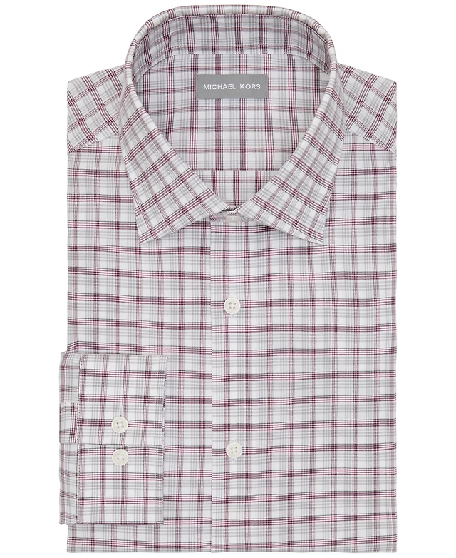michael kors dress shirts macys Michael Kors Men's Regular-Fit Long-Sleeve Dress Shirt - Light Blue