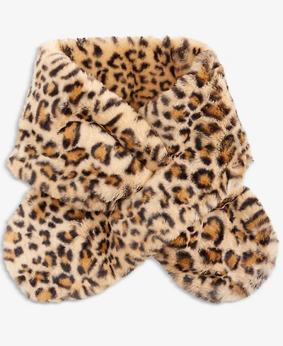 I.n.c. International Concepts Faux Fur Pull-Through Scarf, Macy's Exclusive