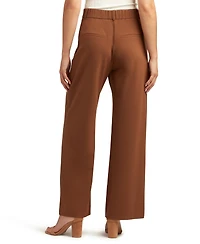 Bcx Juniors' Pleated-Front Wide-Leg Pants