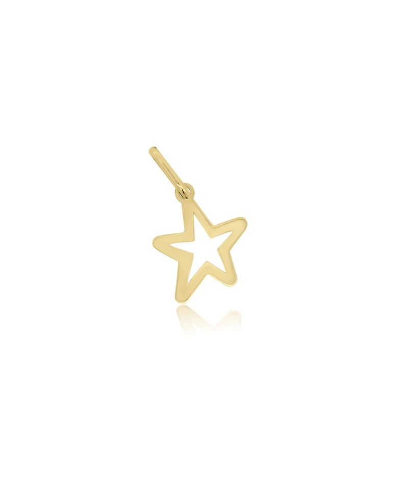 The Lovery Gold Loopy Star Charm 14K Gold