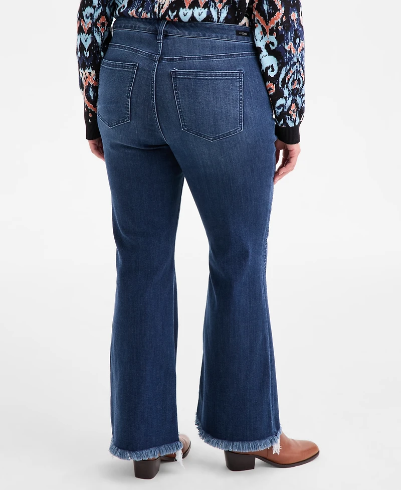 Liverpool Los Angeles Trendy Plus Hannah Welt-Pocket Bootcut Jeans