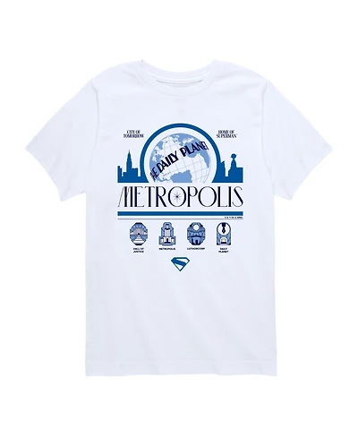 Superman Big Boys Metropolis Mash-Up T-Shirt