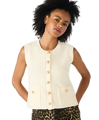 Steve Madden Women's Aliya Sleeveless Knit Sweater Vest